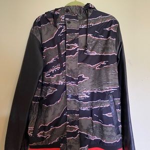 Empyre camo varsity styled coat.
